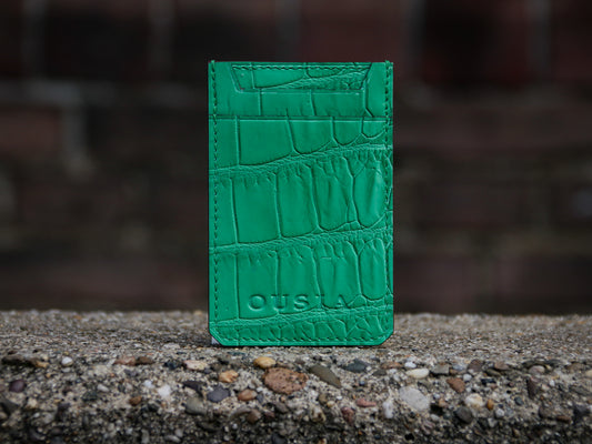 THE CARD HOLDER “ Chartreuse ”