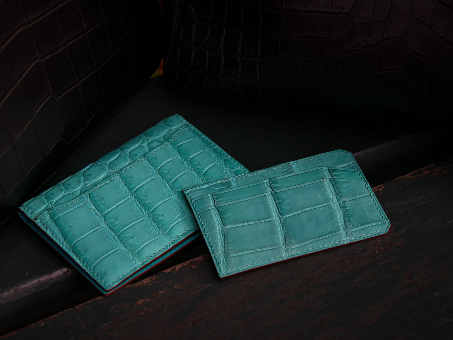 THE CARD HOLDER “ 1837 Blue ”