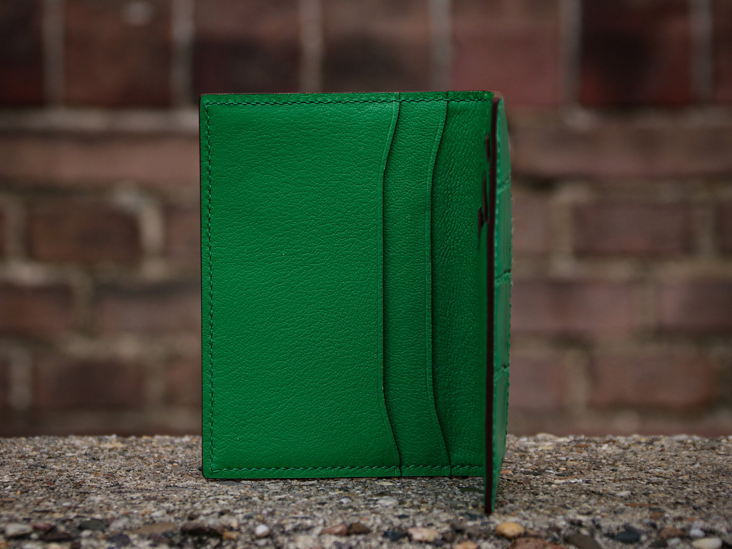 THE CARD CASE “ Chartreuse ”