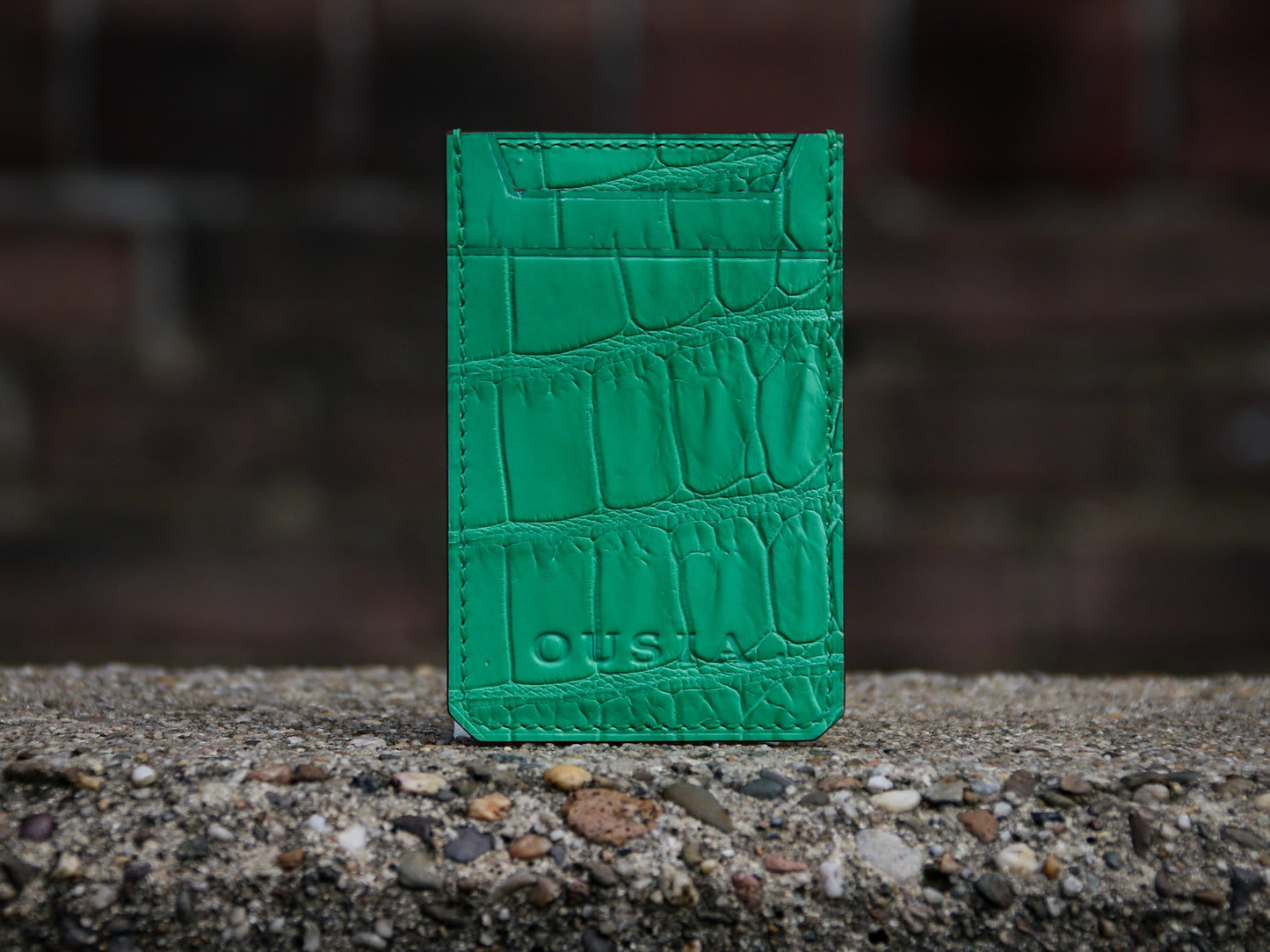 THE CARD HOLDER “ Chartreuse ”