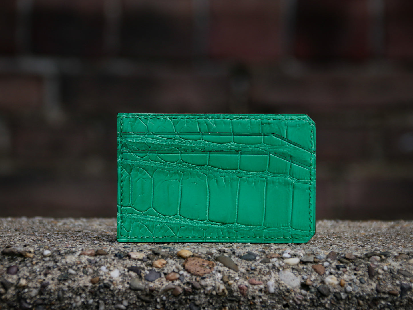 THE CARD HOLDER “ Chartreuse ”