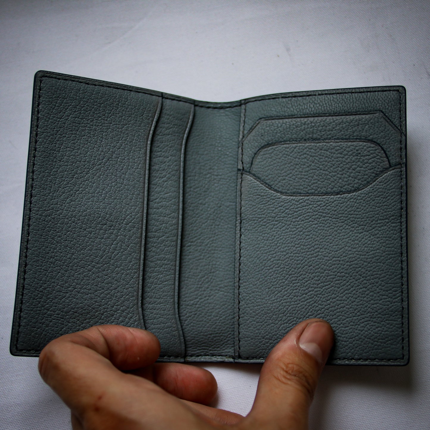 THE CARD CASE  “ Charcoal ”